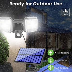 Waterproof Outdoor Solar Lights with Motion Sensor