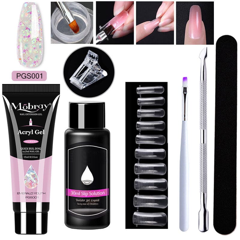 LUXURY POLYGEL NAIL KIT