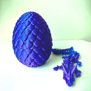 Gemstone Dragon Egg Ornaments