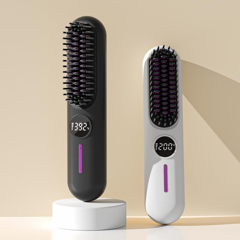 Portable Cordless Straightener Brush