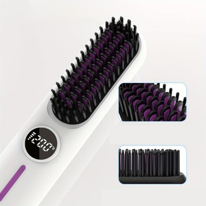 Portable Cordless Straightener Brush