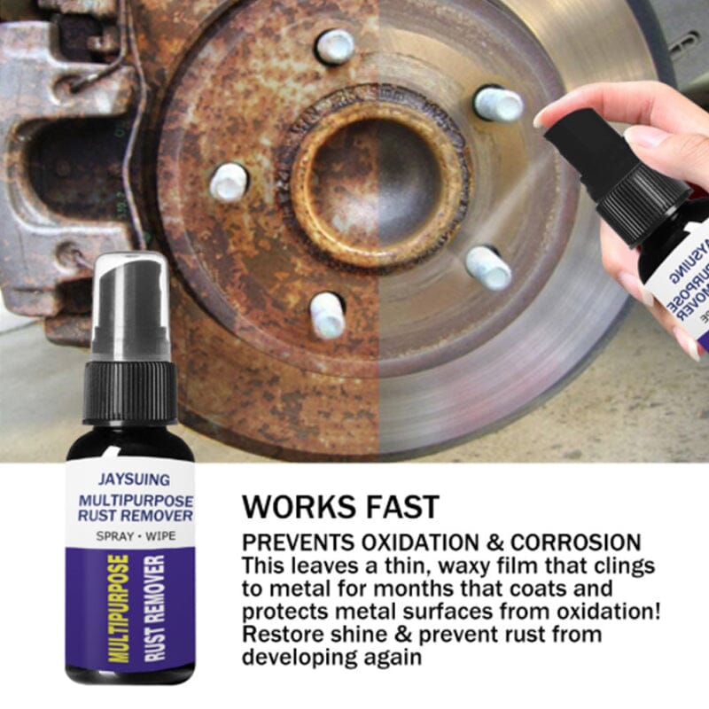 Multipurpose rust remover spray