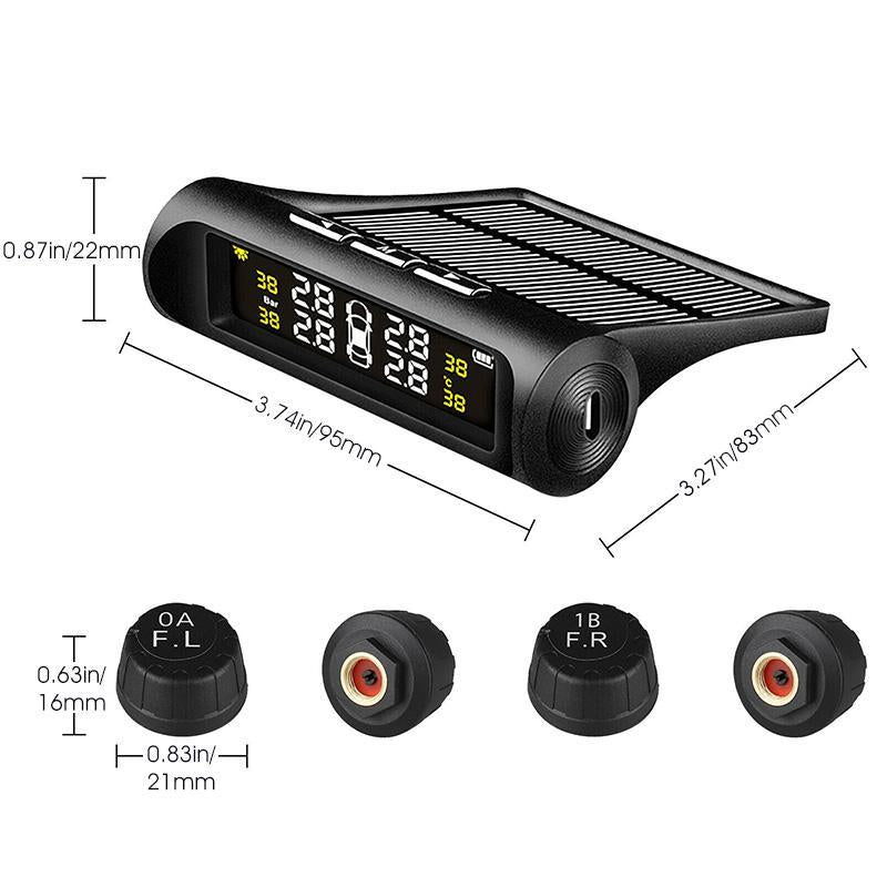 Real-time Tire Temperature and Pressure Monitoring