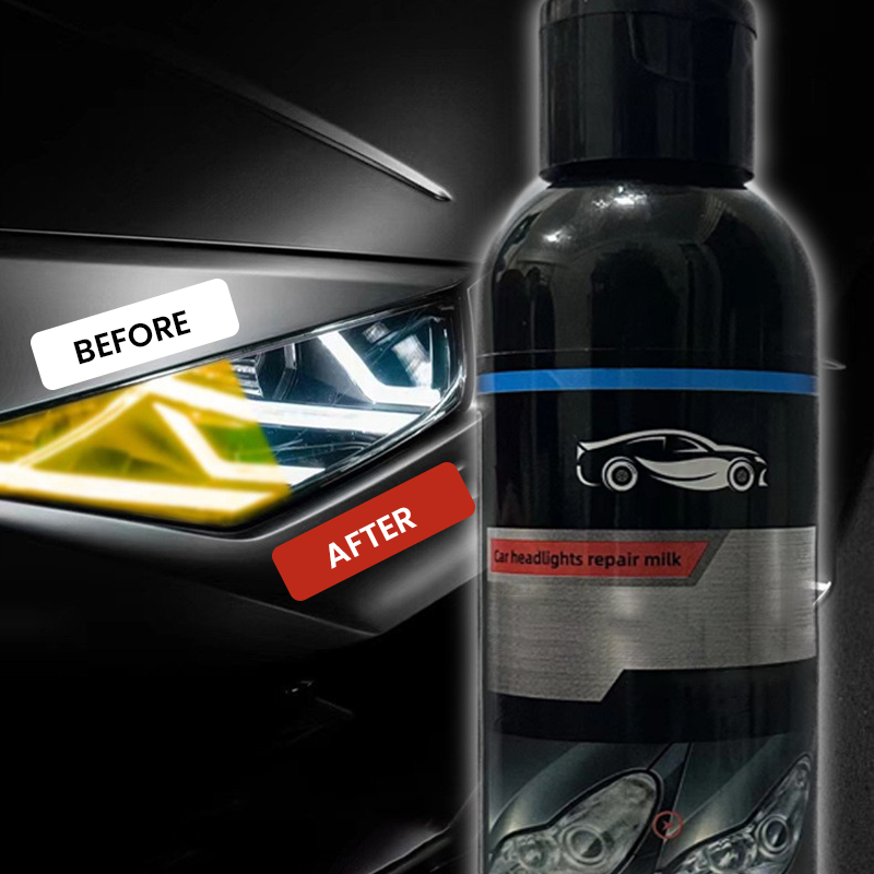 Car headlight repair fluid