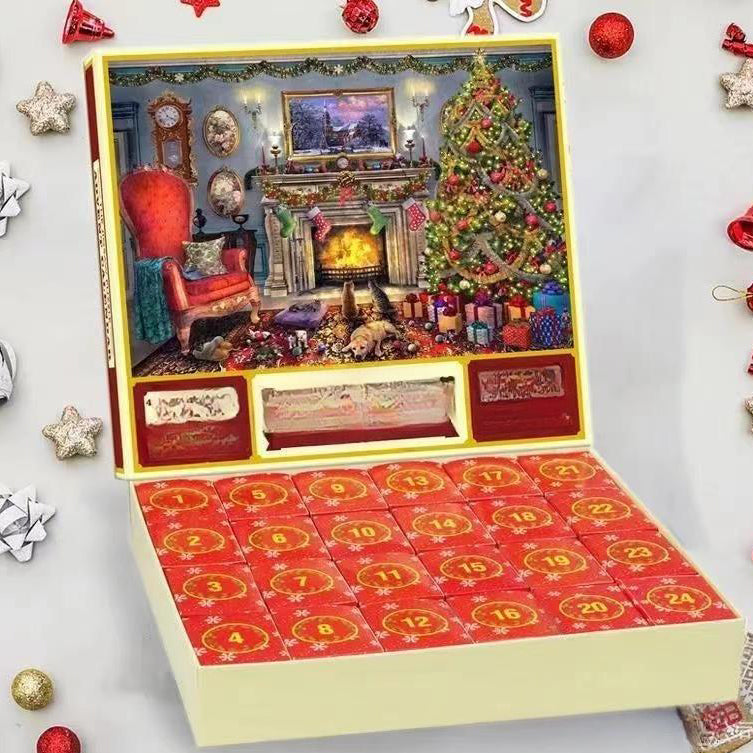 Christmas Advent Calendar Jigsaw Puzzle Blind Box 1000/1008pcs