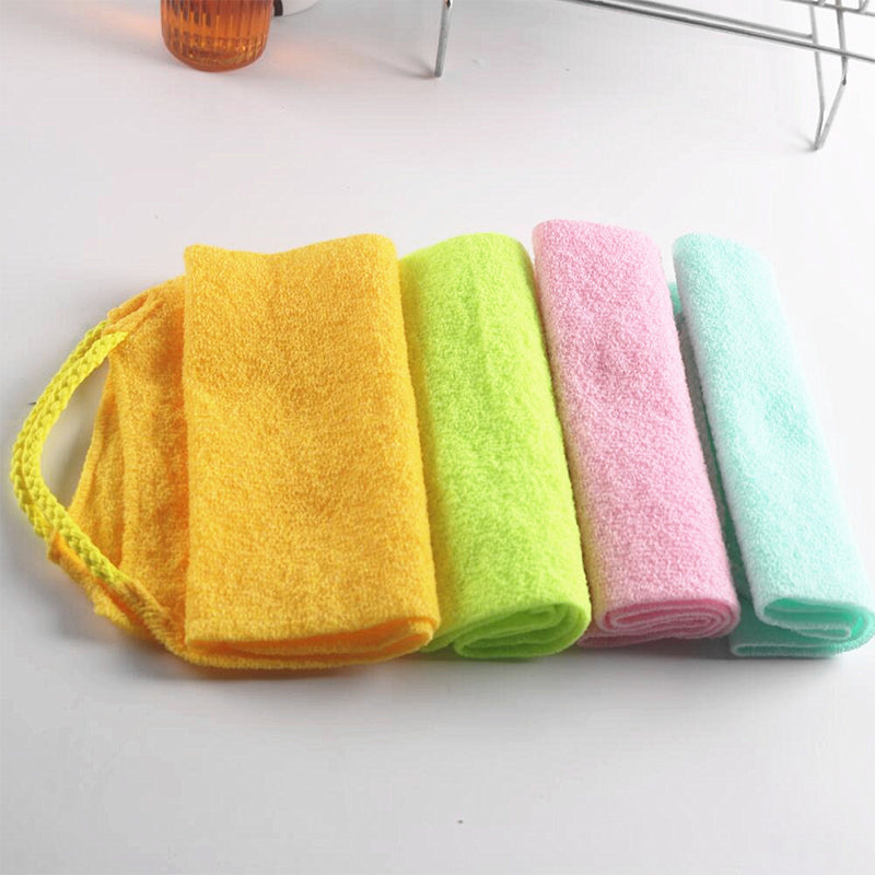 Stretchable Back Rub Bath Towel