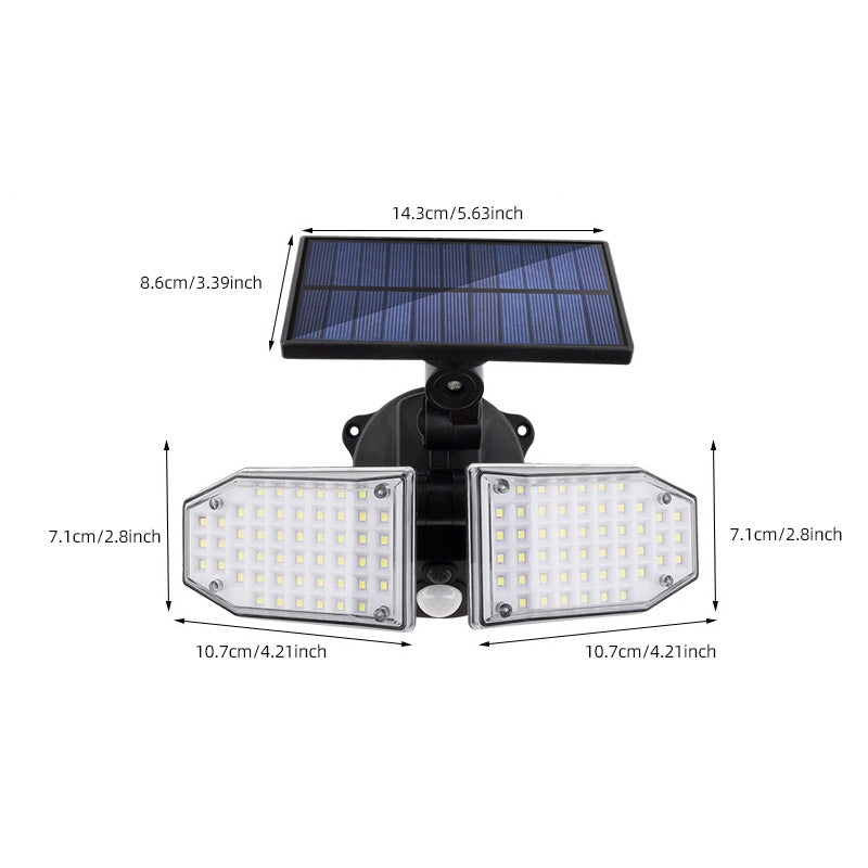 Waterproof Outdoor Solar Lights with Motion Sensor