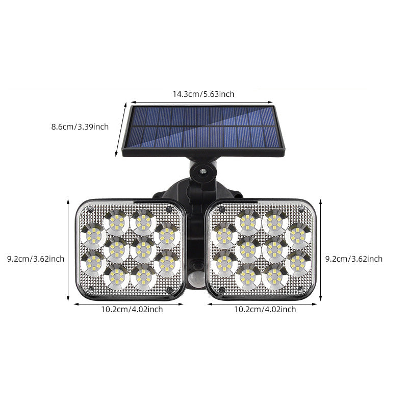 Waterproof Outdoor Solar Lights with Motion Sensor