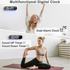 Multi Functional LED Display Clock