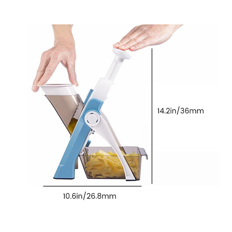 🎉 New Year Promotion-50% OFF🎉 Adjustable Safe Vegetable Slicer