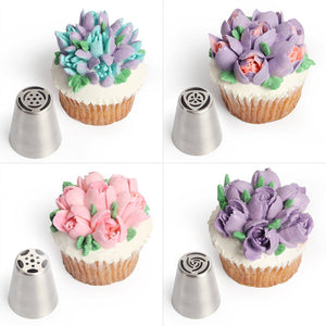 🔥 Hot Sale 50% off 🔥 --Cake Decor Piping Tips & Create Unique Cupcake Decorating