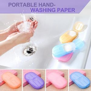 Portable Hand-Washing Paper