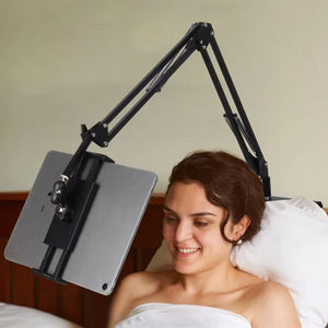 Retractable Hidden Bedside Phone Tablet Holder