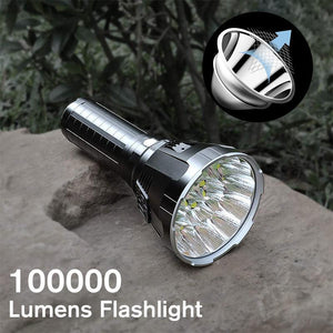 3000-5000 Lumen High Power LED Waterproof Flash Light