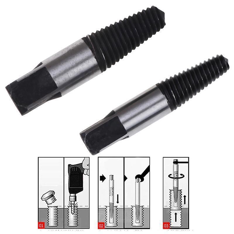 Pipe Screw Extractor Set