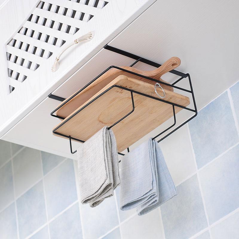 Wall-Mounted Cutting Board Holder