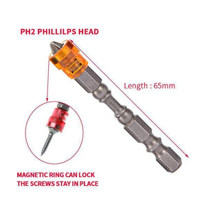 Magnetic Driver Drill Set, 5pcs