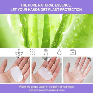 Portable Hand-Washing Paper