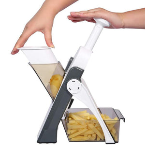 🎉 New Year Promotion-50% OFF🎉 Adjustable Safe Vegetable Slicer