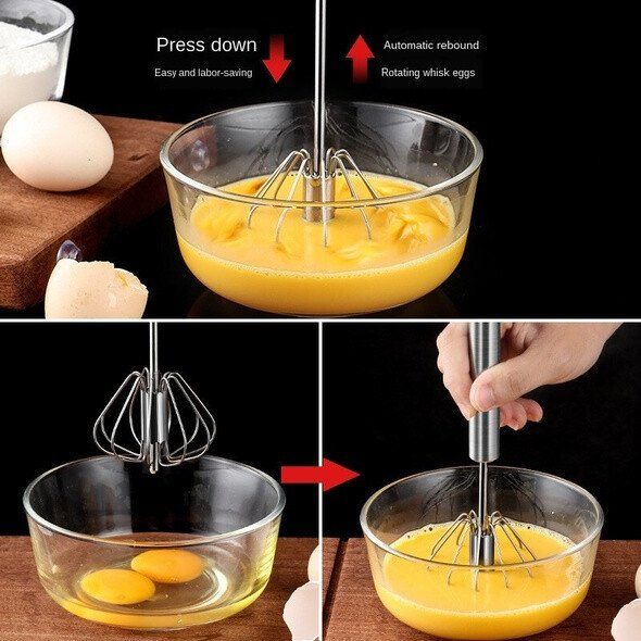 Food Grade Stainless Steel Automatic Eggbeater