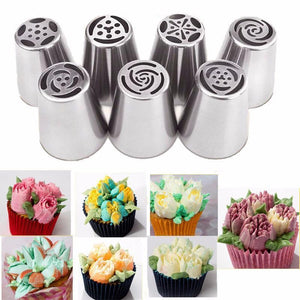 🔥 Hot Sale 50% off 🔥 --Cake Decor Piping Tips & Create Unique Cupcake Decorating