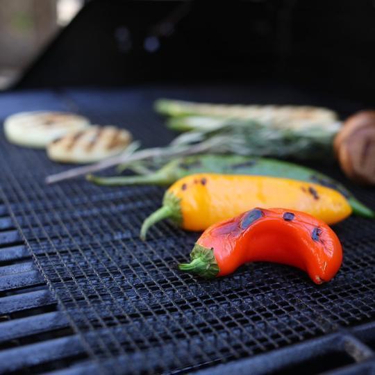 🔥Hot Sale-55% OFF🔥Teflon Non-stick BBQ Grill Mesh Mat for Reusable Cleaning