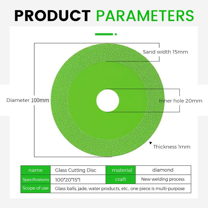 Glass Cutting Disc（2pc）