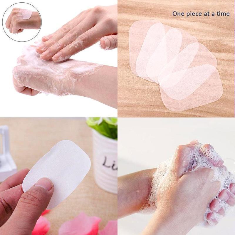 Portable Hand-Washing Paper