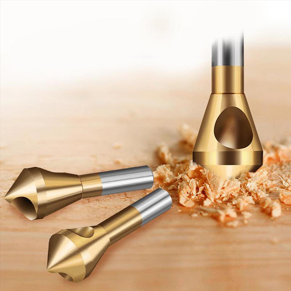 4pcs/set Countersink Deburring Drill Bit