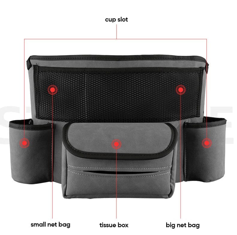 Car Large Capacity Pu Storage Bag