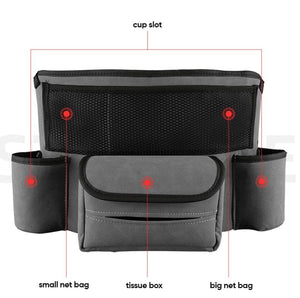 Car Large Capacity Pu Storage Bag