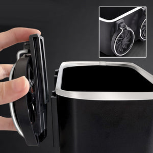 Multifunctional Car Tissue Box with Bottle Holder