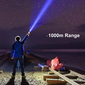 3000-5000 Lumen High Power LED Waterproof Flash Light