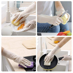 Indestructible rubber gloves (1 pair)