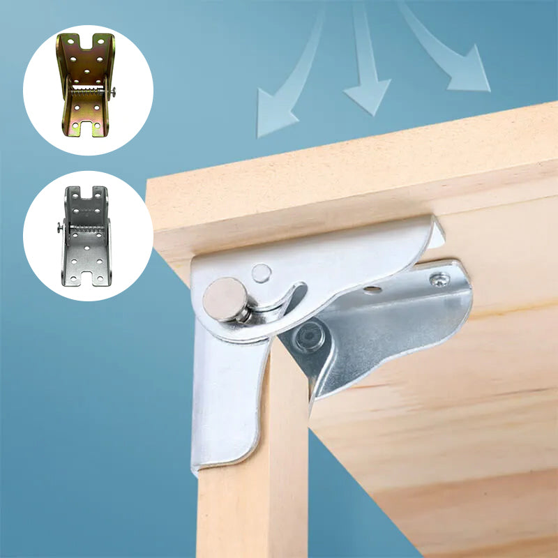 90 Degree Self-Locking Folding Hinge