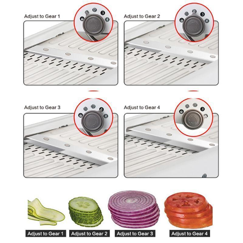 Multi-function vegetable slicer