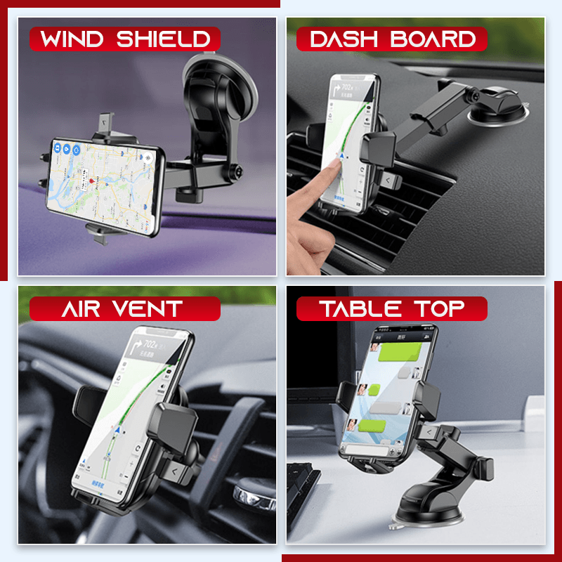 🔥CHRISTMAS FLASH SALE 50% OFF🔥Long Arm Suction Cup Car Phone Holder