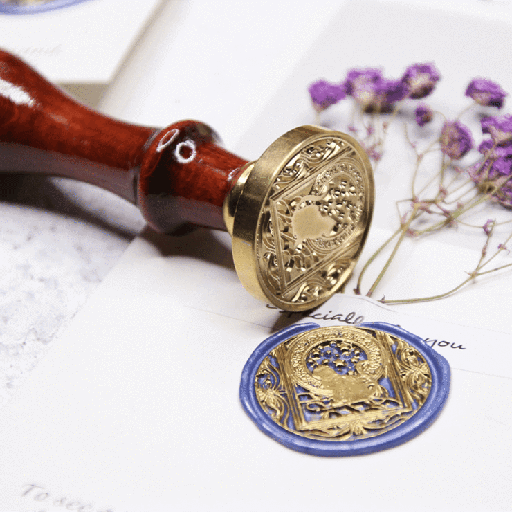 Sealing Spoon & Wax Seal Stamp